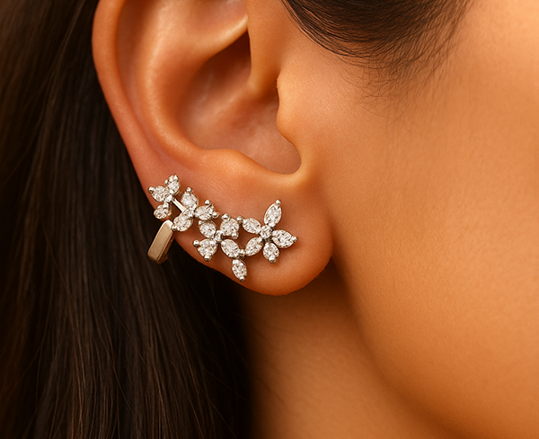 Vine Earcuffs